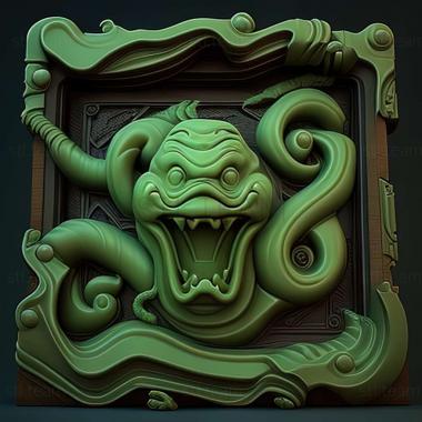 3D model Ghostbusters Sanctum of Slime game (STL)